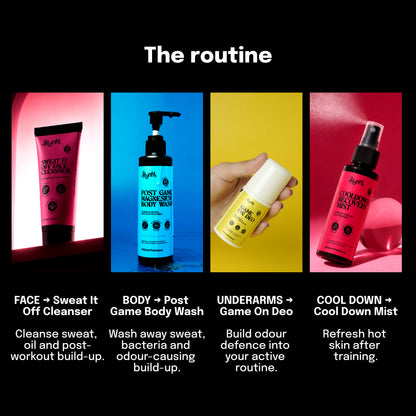 GYM SKIN DEFENCE ROUTINE