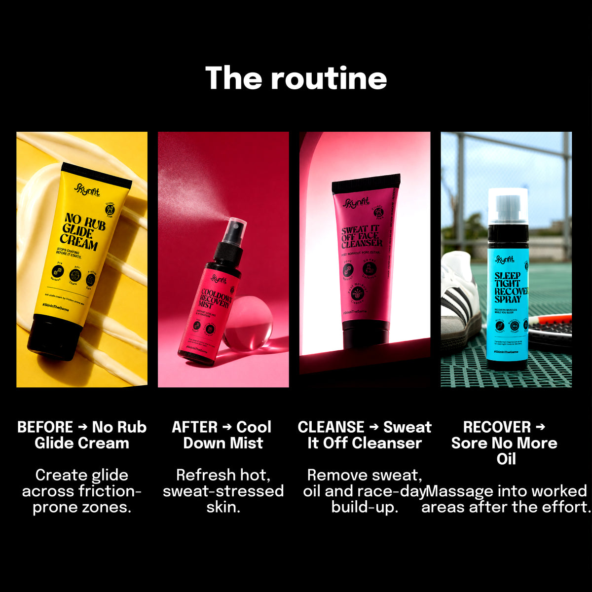 RACE-DAY SKIN DEFENCE